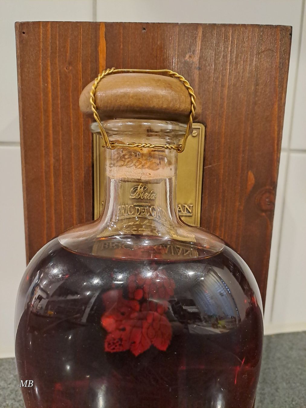 Berta Spirituosen: Berta Grappa BRICDELGAIAN 1997 mit OHK – Neu und originalverpackt aus Elsau von Kellerraeumung 7