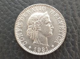 20 Rappen 1931 Top!!