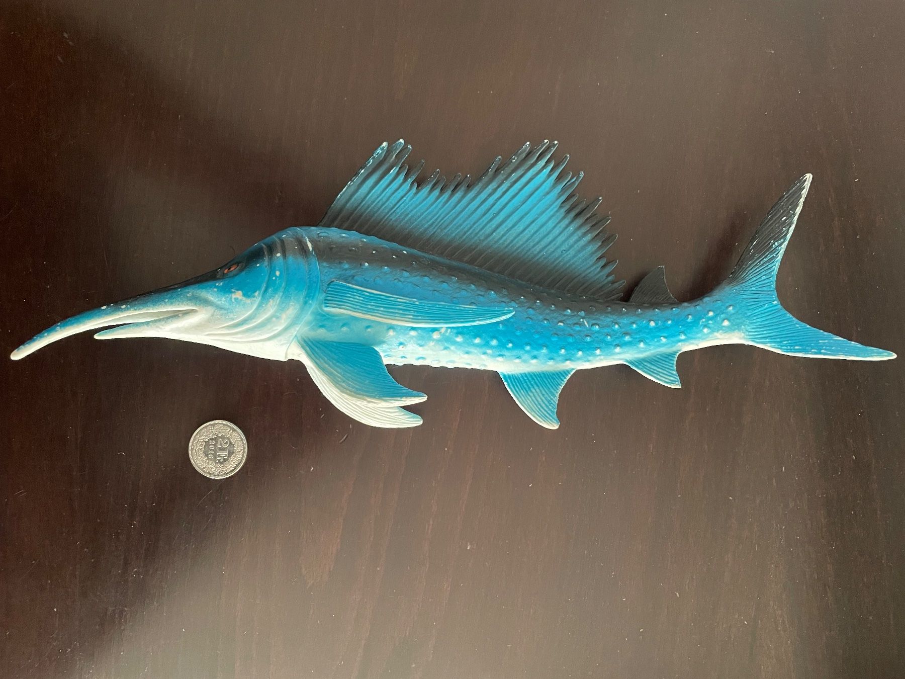 Figuren: Gummifiguren - Blauer Marlin Fisch Meer – Gebraucht aus CHAM von AKIS1992 5