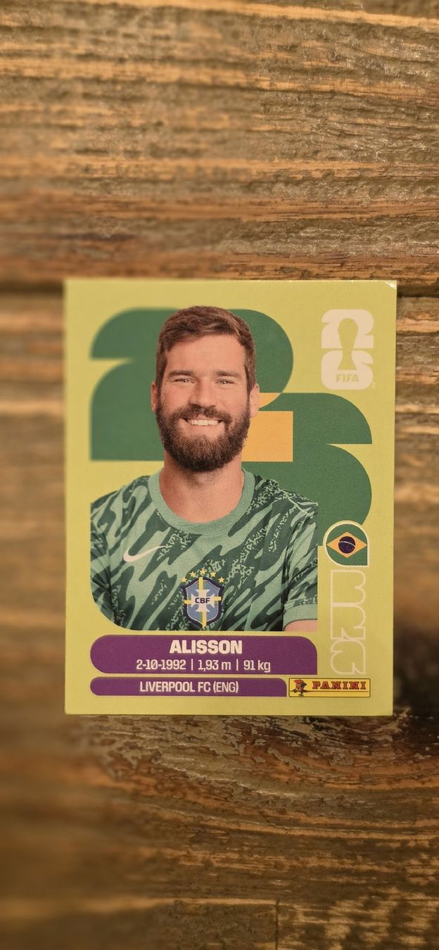Panini Cartes à collectionner: Panini BRA 2 Allison – Neuf (Voir description) à Stäfa par Espresso_Macchiato