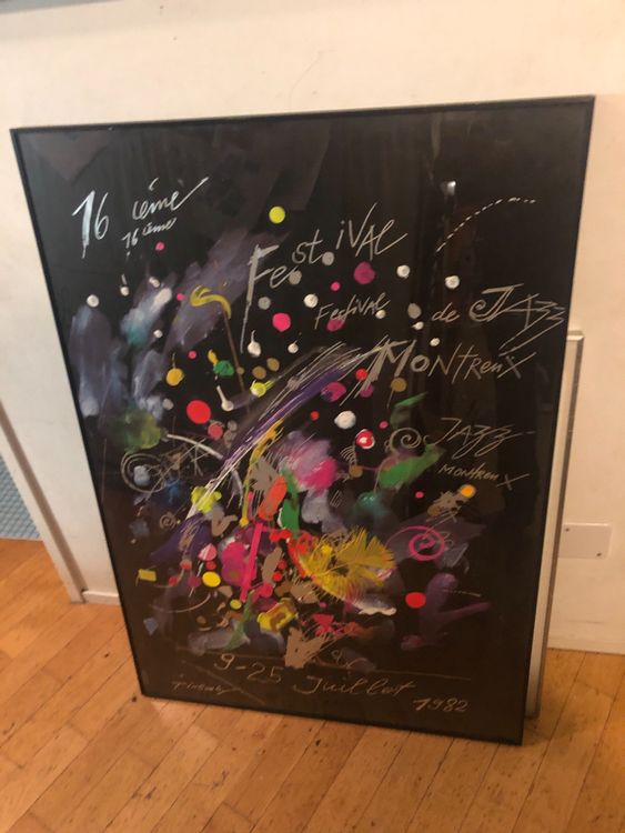 Jean Tinguely Jazz Festival Montreux Plakat Poster Kaufen auf Ricardo