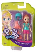 Mattel Polly Pocket Puppe GCY39 Roller Chic Lila