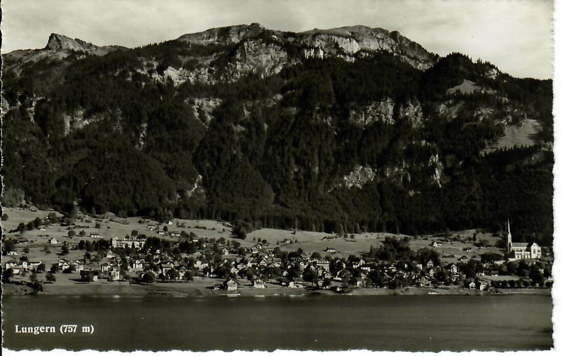 Ansichtskarten: Lungern – Gebraucht aus Hochdorf von Ziegel-16