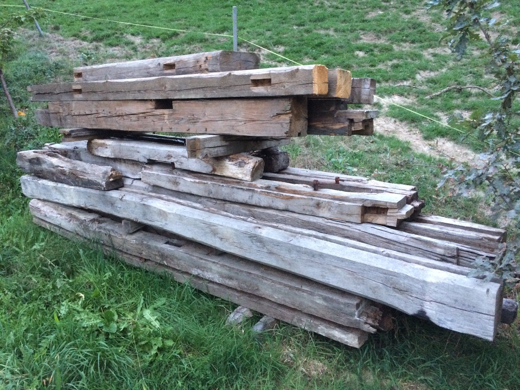 Holzartikel: Altholzbalken aus Rückbau Eiche – Gebraucht aus Wiliberg von MONSCHWIL 6