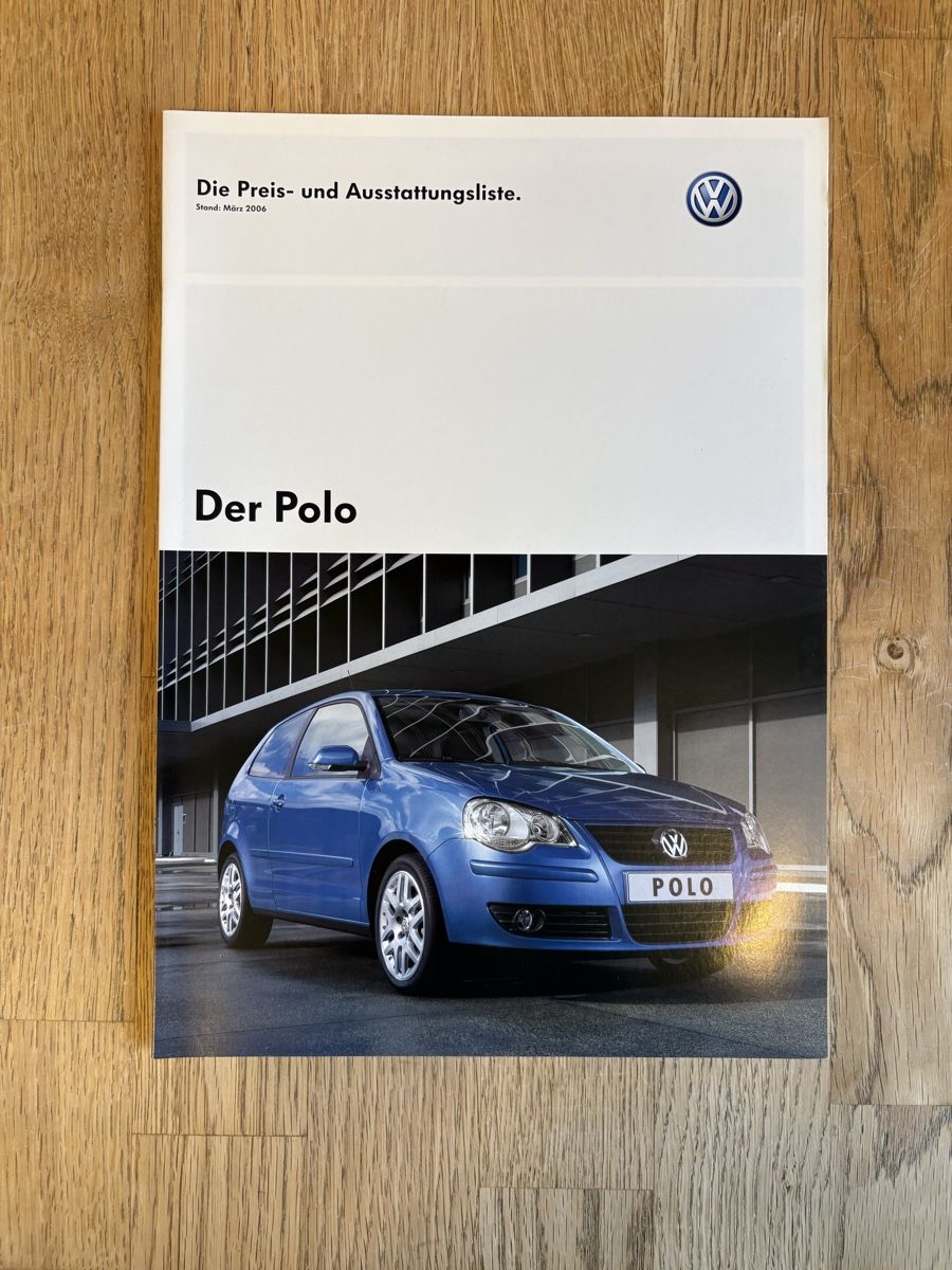 VW Documenti: VW Polo Spezialversionnen – Nuovo (secondo la descrizione) da Freienstein venduto da Golfbueb 3