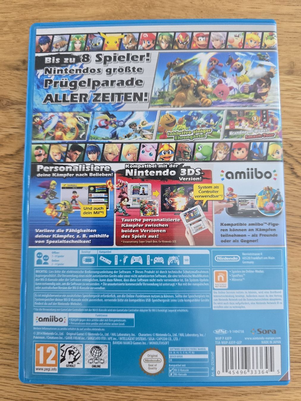 Nintendo Giochi: Super Smash Bros. (Wii U) – Usato da Arisdorf venduto da slangel 1