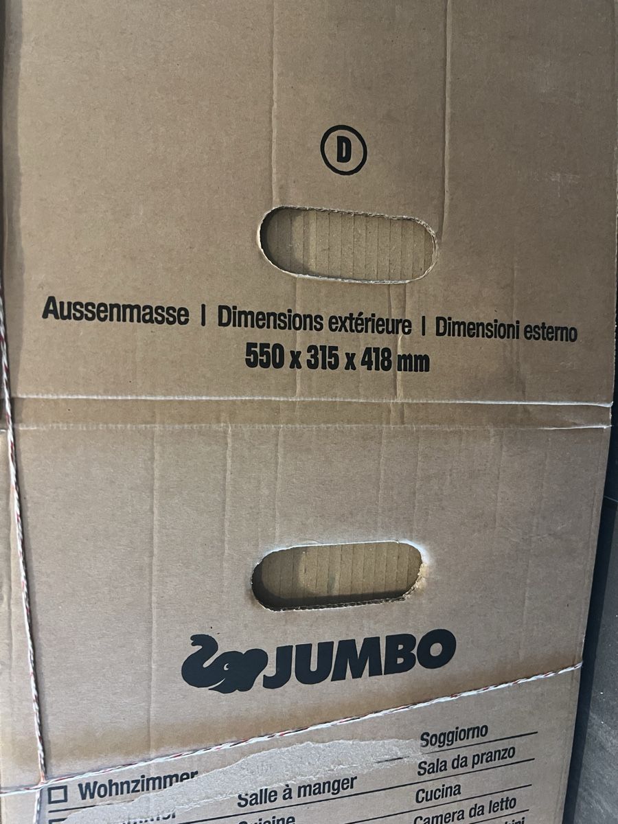 Cartoni: Umzugskarton 10+1 Kleiderbox – Usato da Olten venduto da Beabbbea 2