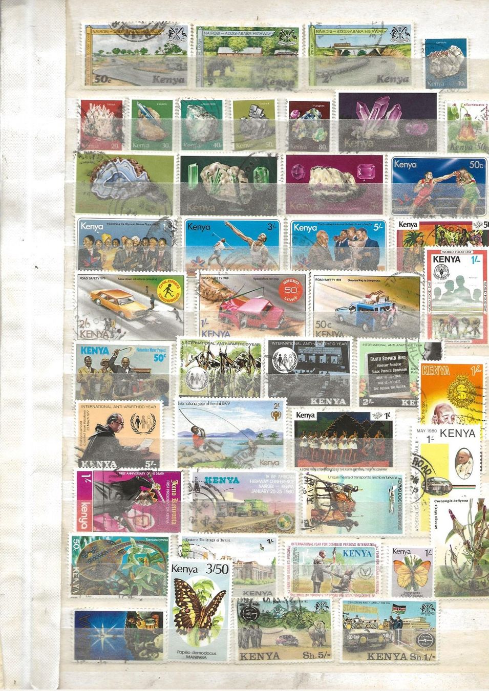 Tutti i francobolli: Kenya 1977 .... – Usato da Sion venduto da PierreP01