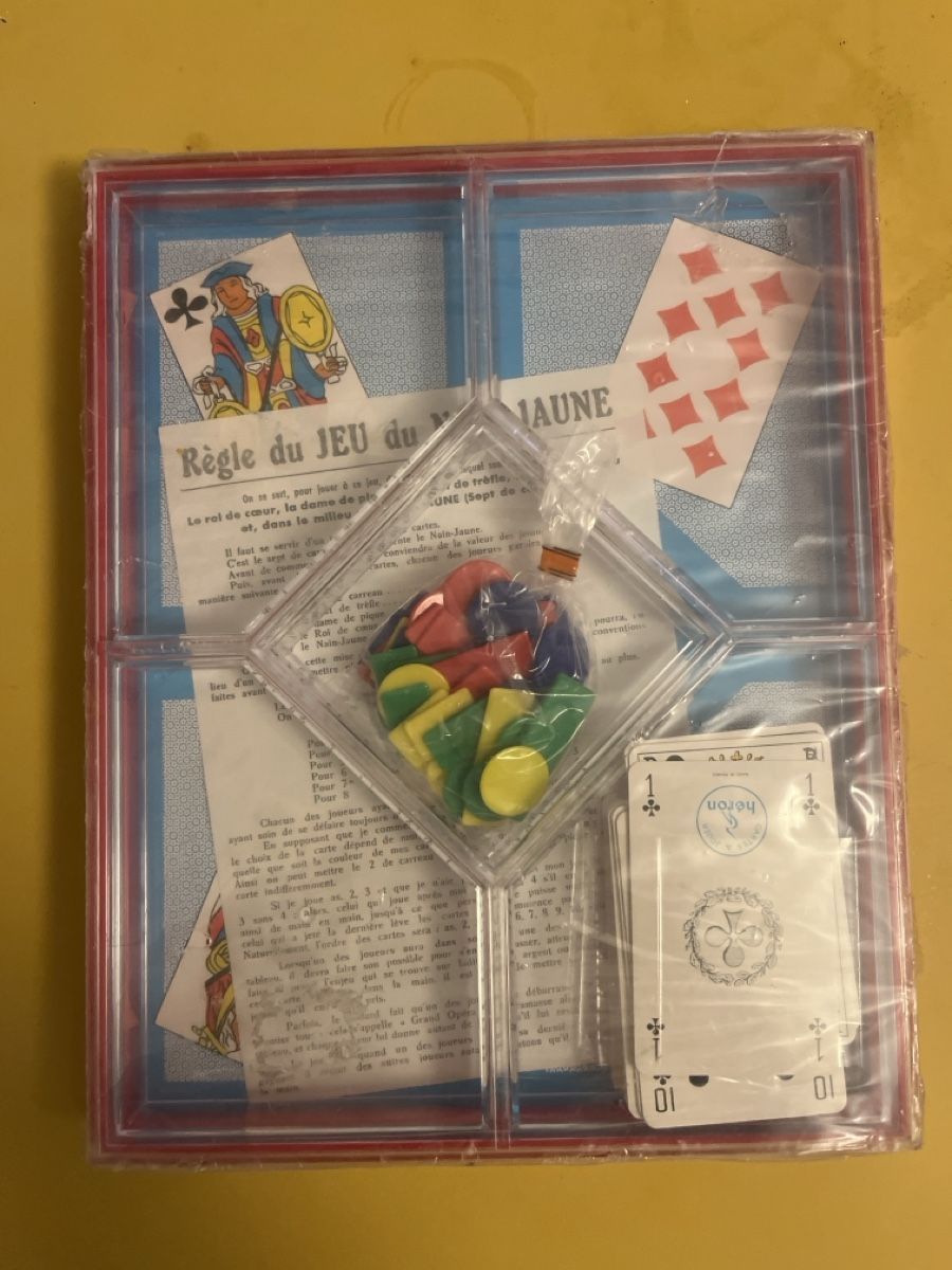 Spiele: Jeu du Nain Jaune vintage – Neu und originalverpackt aus Genève von Majikamu