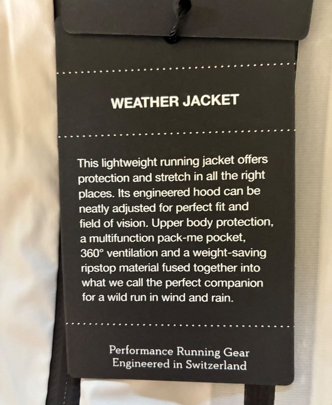 Jacken: << ON RUNNING Weather Jacket Gr. S - NEU >> – Neu und originalverpackt aus Zürich von biloela70 6
