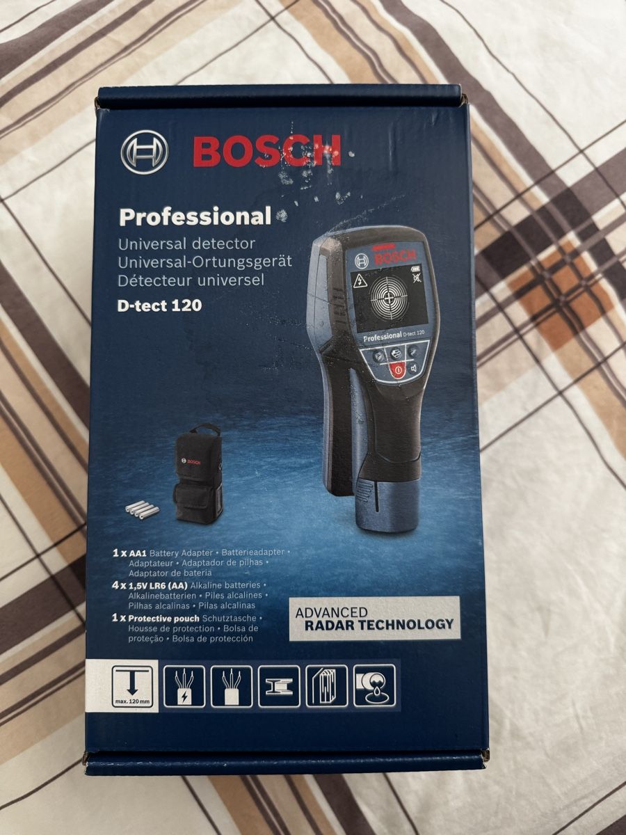 Scanner: Bosch D-tect 120 Wallscanner Ortungsgerät – Neu und originalverpackt aus Mettmenstetten von Monolit333 1