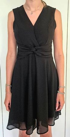 Damenkleid, schwarz, Gr. 36