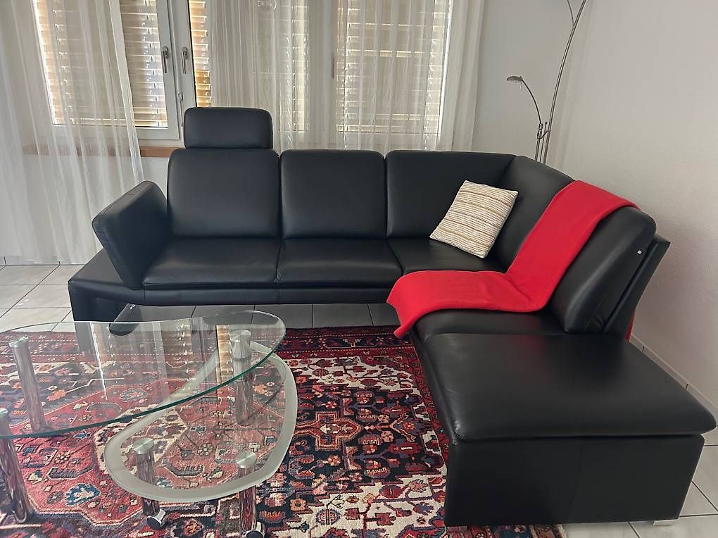 Sofas: Schönes gepflegtes Ledersofa – Gebraucht aus Ettiswil von SHE75 1