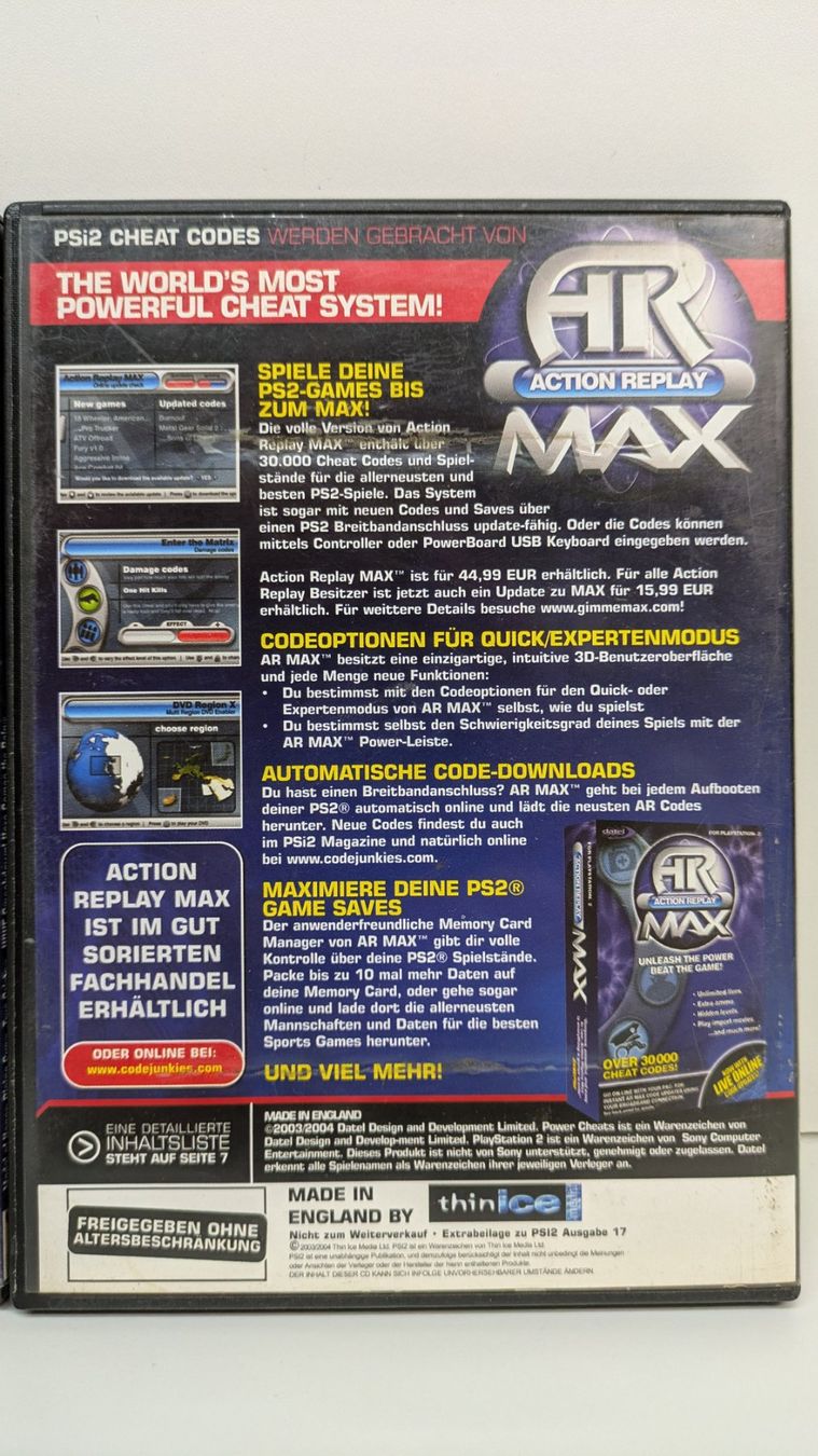 Giochi: Cheat Discs für PlayStation 2 – Usato da Menziken venduto da mame18 4