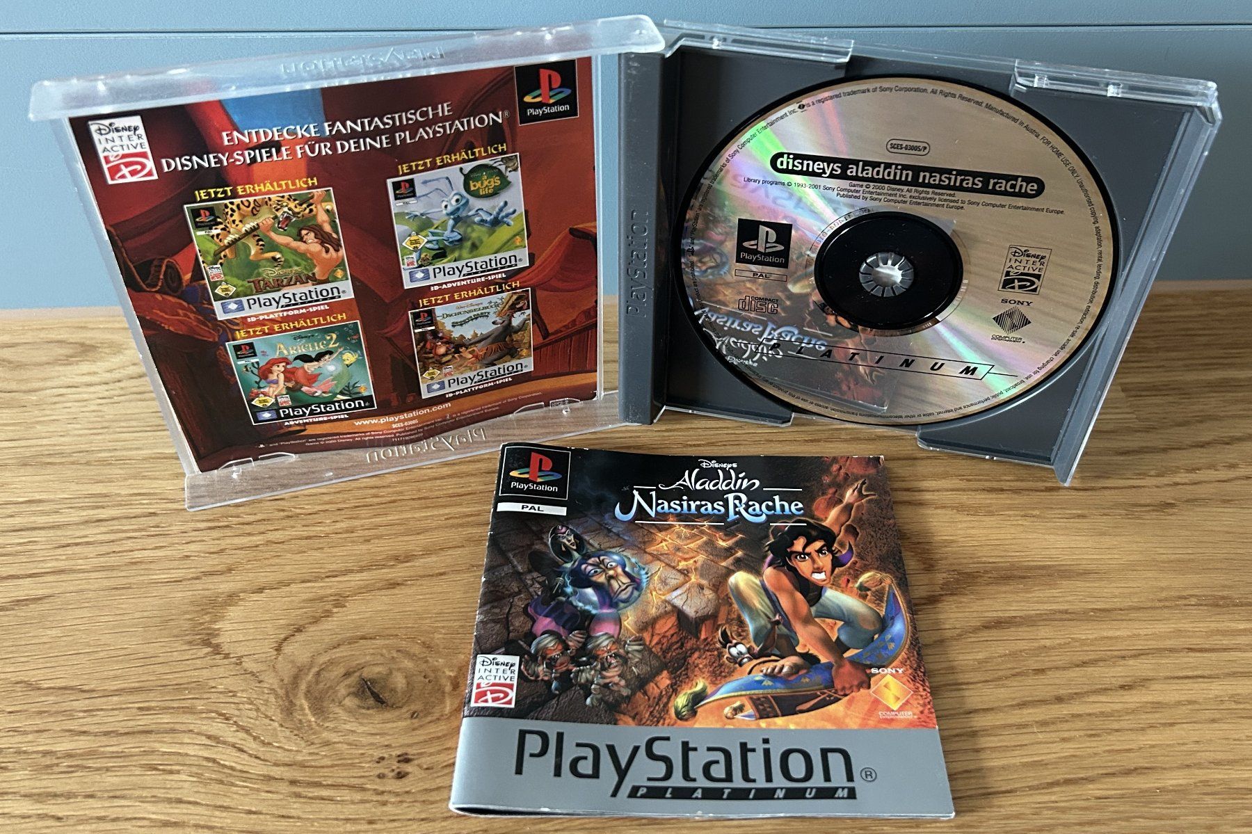 Disney Spiele: Disneys Aladdin Nasiras Rache PS1 – Gebraucht aus Liebefeld von Eaglewings5 1