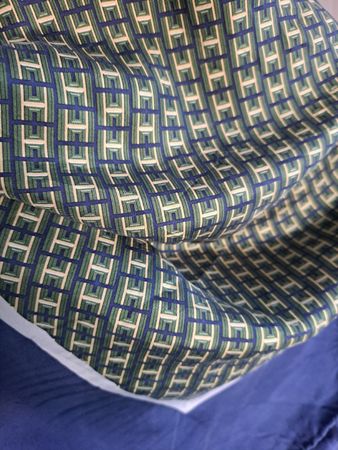 Vtg 90s Foulard Tuch Carré Halstuch Schal Seide Seidenfoular