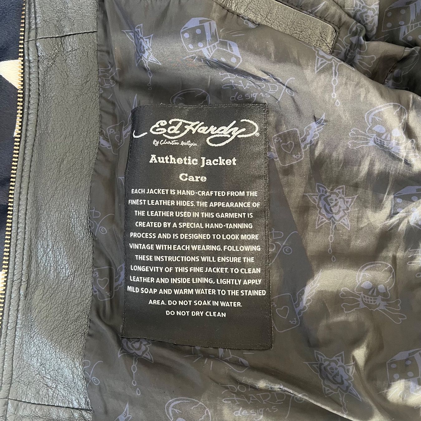 Ed Hardy Giacche: Ed Hardy Lederjacke – Usato da Zug venduto da saskia-chiara 3