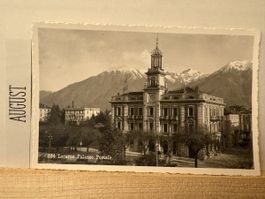 AK von Locarno Palazzo Postale