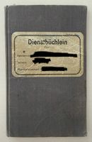 Schweizer Armee Dienstbüchlein, Jahrgang 1938, Schaffhausen