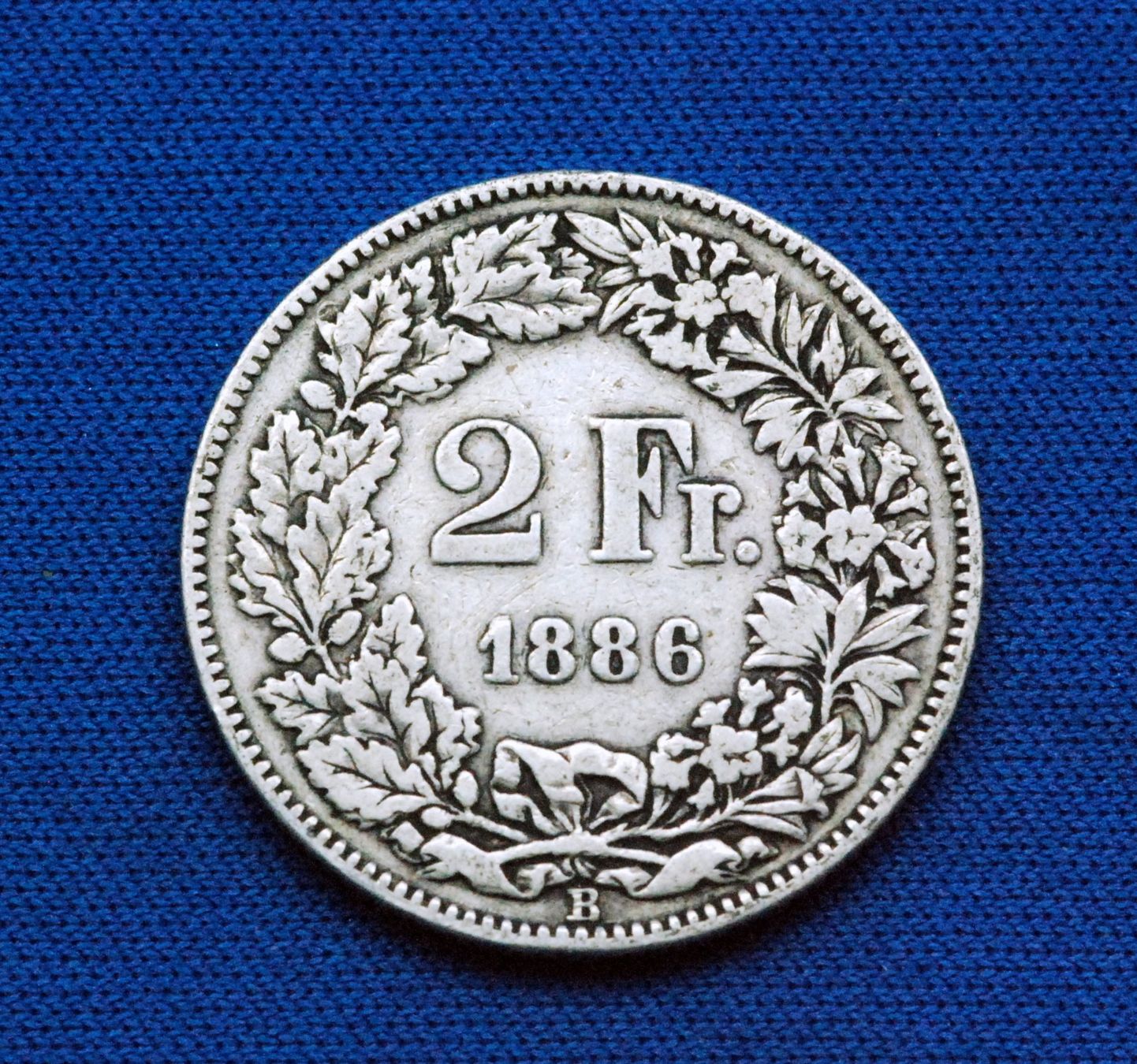 Tutti le monete: Silberner 2.- Jahrgang 1886 – Usato da Mühlethal venduto da sowato 2