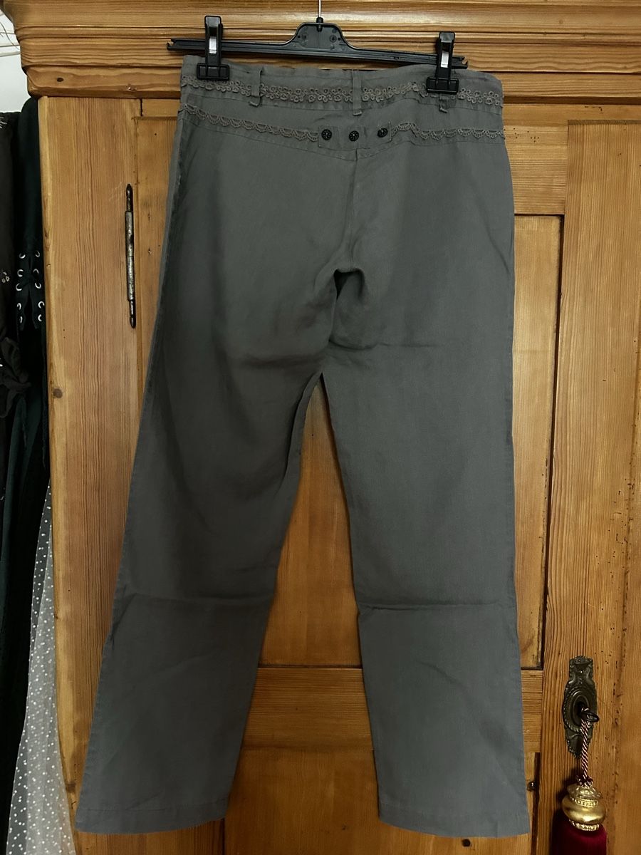 Nile Pantaloni: Nile Sommerhose Leinen S+ – Usato da Winterthur venduto da Sunshineandrain 1