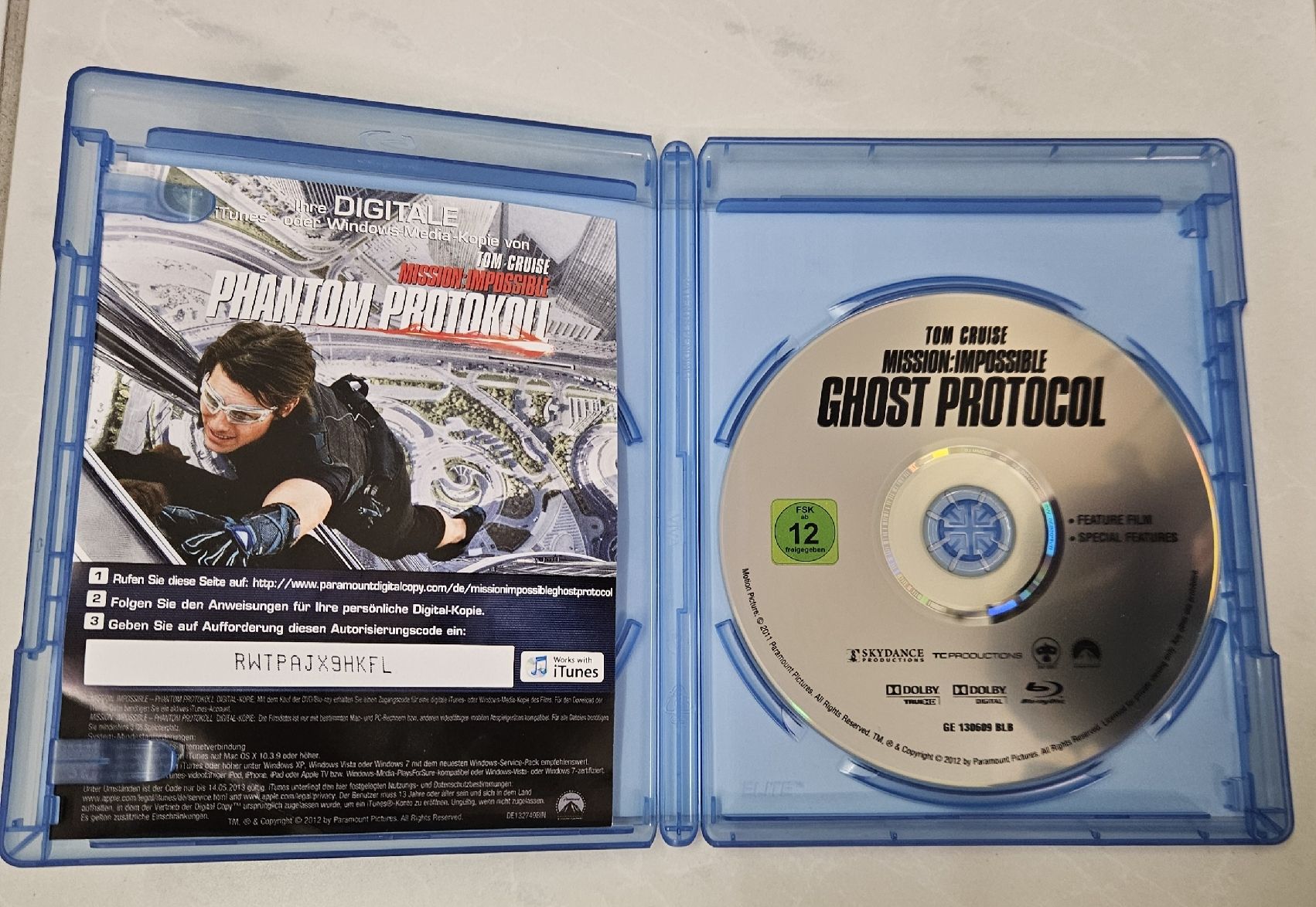 Tous les DVDs: Mission Impossible 4 - Phantom Protokoll, Blu-ray, Top! – D'occasion à Regensdorf par 8Collect 1