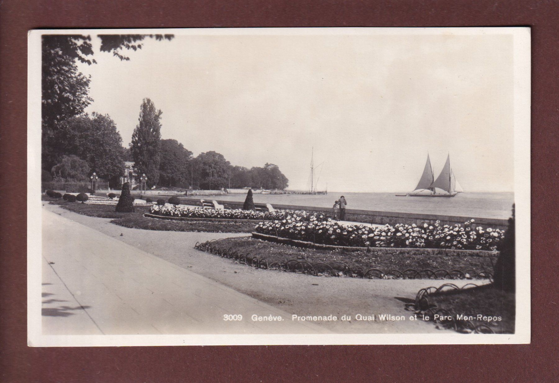 Cartoline postali: GENEVE - Quai Wilson – Usato da Pully venduto da nicecards