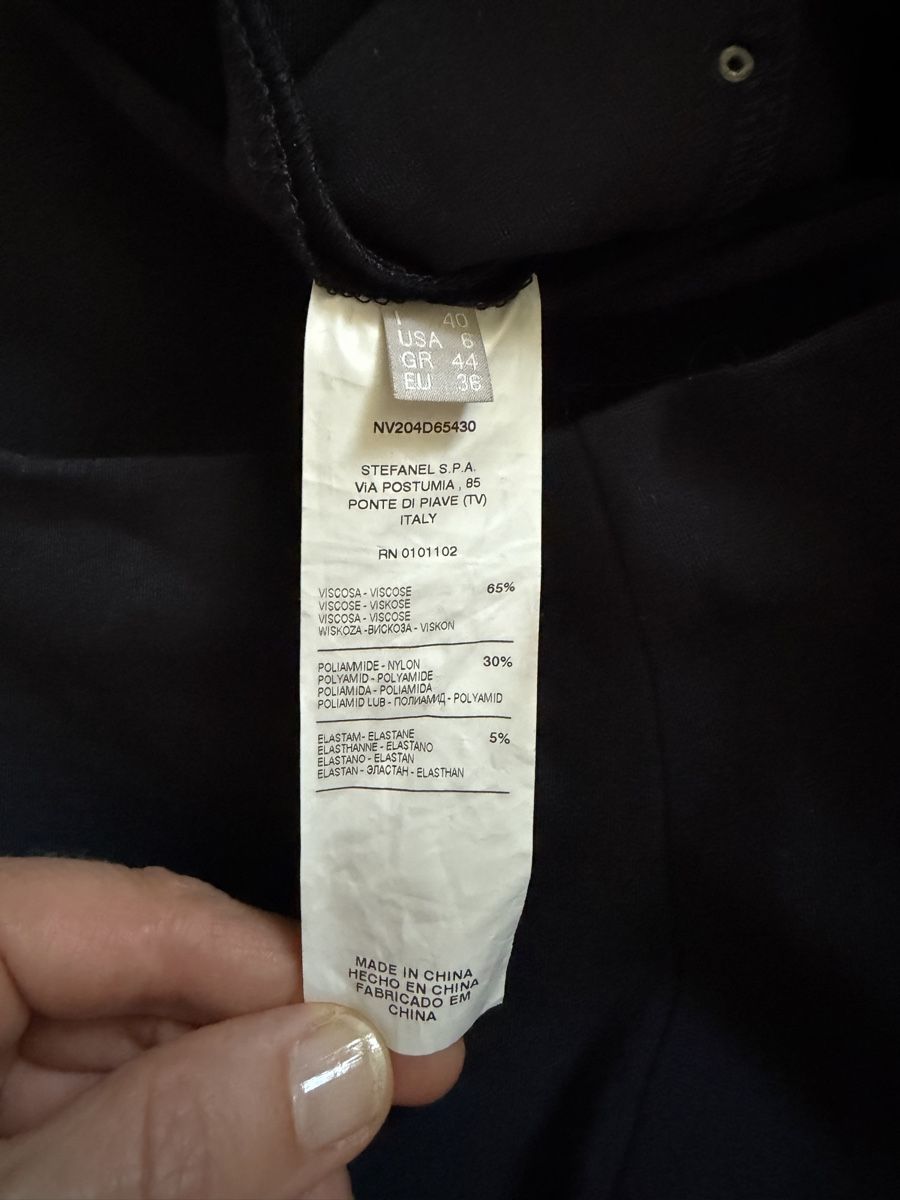 Stefanel Robes: Stefanel Kleid, dunkelblau, Grösse 36 – D'occasion à Wetzikon ZH par Ivy2 4
