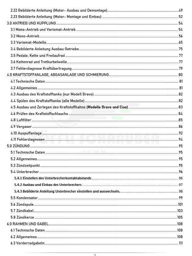 Piaggio Parti ricambio per ciclomotori: Piaggio Ciao, Bravo, Boxer Werkstatthandbuch Softcover – Nuovo e nell'imballaggio originale da Kirchleerau venduto da Toeffli_Schrauber 2