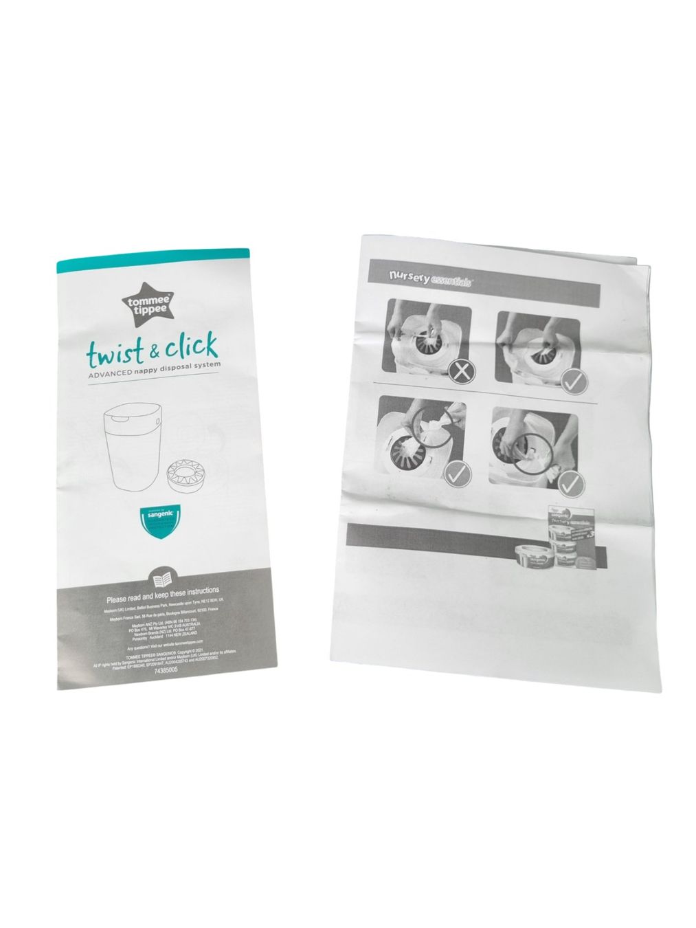 Tommee Tippee Cestini per rifiuti: TOMMEETIPPEE Windeleimer – Nuovo (secondo la descrizione) da Wangen b. Olten venduto da Restwert_Wangen 8