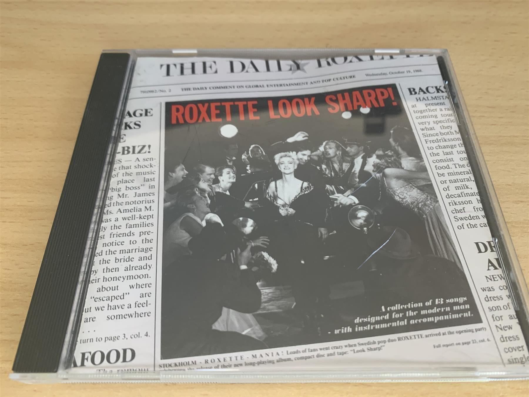 CD: Roxette – Look Sharp! – Usato da Rikon im Tösstal venduto da Alpenmutz