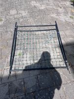 Elektrischer Weidezaun Türe und Zaunrest