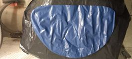 Aufblasbare kissen blau für Camping  Picknick, Schlauchboot 