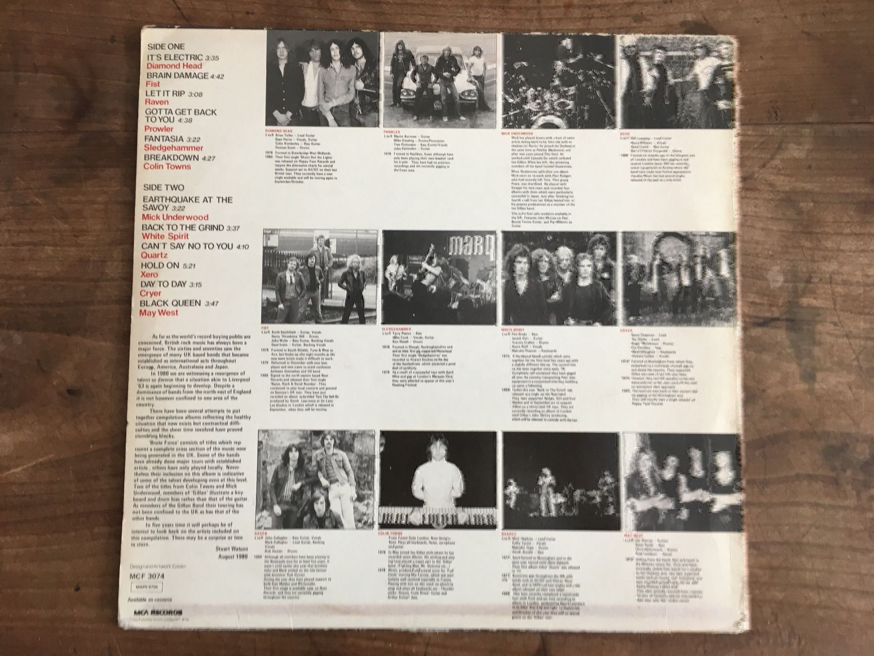 Dischi in vinile: Brute Force NWOBHM Heavy Metal LP Vinyl – Usato da Willerzell venduto da Stoeff8l 1
