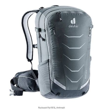 deuter Rucksack Flyt 18SL, Anthrazit Fahrradrucksack neu ovp