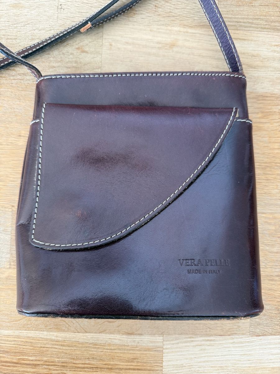 Vera Pelle Borse da donna: Kleine Vera Pelle Ledertasche gebraucht – Usato da Goldach venduto da Messerguru 2