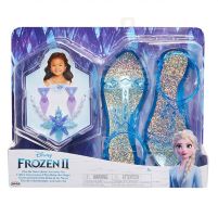 Disney Frozen II Queen Accessoires Set-Schuhe und Kette
