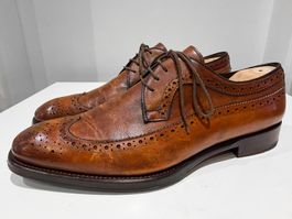 J. Wilton Herrenschuhe Gr. 42,5 – Full Brogue Made in Italy