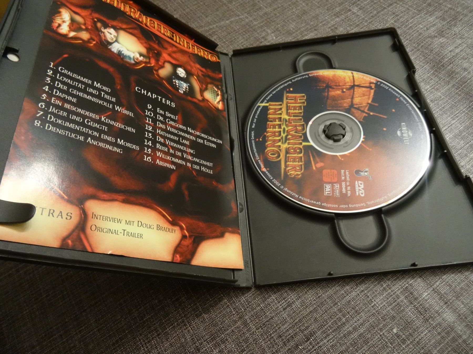 Tous les DVDs: DVD Hellraiser Inferno – D'occasion à Olten par Disc-Verkauf 1
