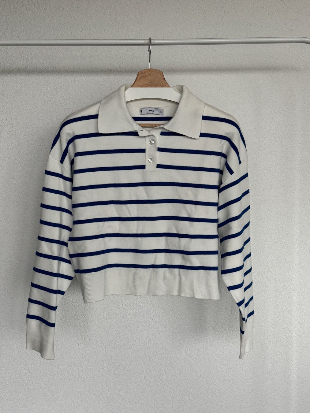 Mango Maglioni & Felpe: Mango Strickpullover im Polo-Stil – Grösse S – Usato da Entlebuch venduto da noemi.luisa