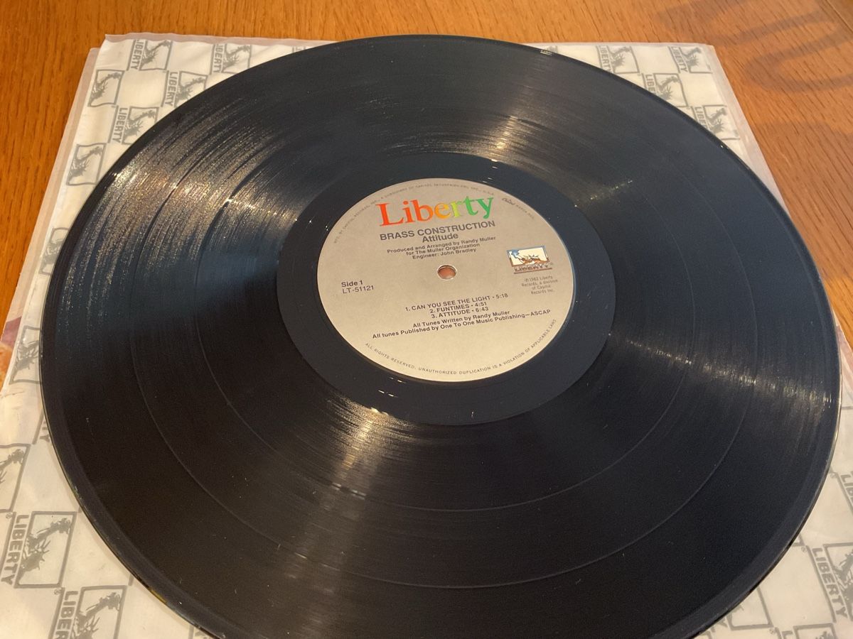 Dischi in vinile: Brass Construction - Attitudes LP - Original Pressung!1982 – Usato da Steinach venduto da Quarkie 2