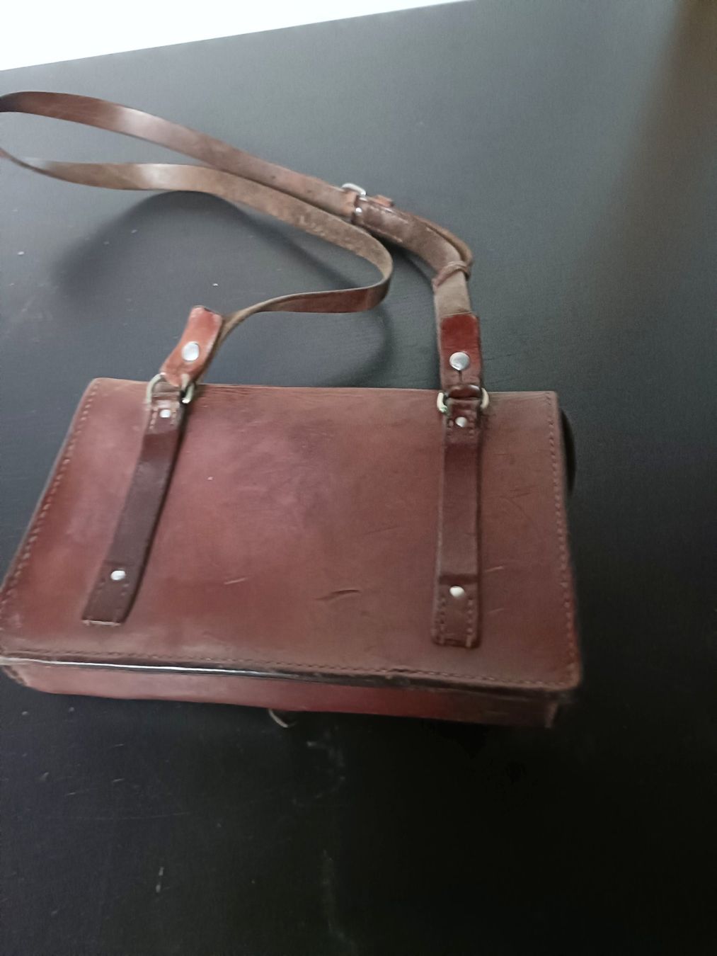 Schweizer Armee Taschen: Militärledertasche Schweizer Armee. – Gebraucht aus Däniken SO von sgoldvreni 2