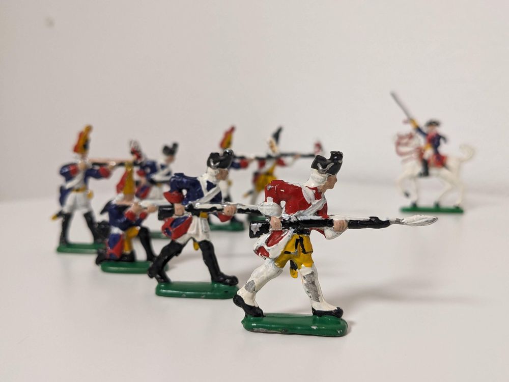 Jouets: Metallfiguren Soldaten Set, Handbemalt, antik – D'occasion à Zürich par Good_old_days 2