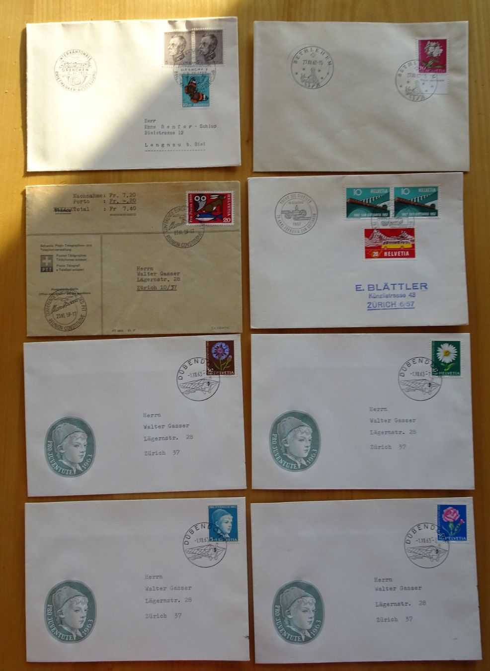 Alle Briefmarken: Sondercouverts/ Sonderstempel/ Sonderausgaben – Gebraucht aus Feldbrunnen von MarcusSO 5