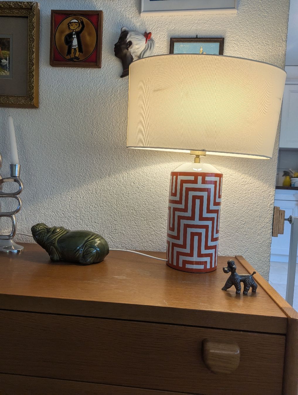 H&M Lampade: Large Table Lamp H&M HOME Geometric Design – Usato da Erlinsbach SO venduto da Meytalien 1