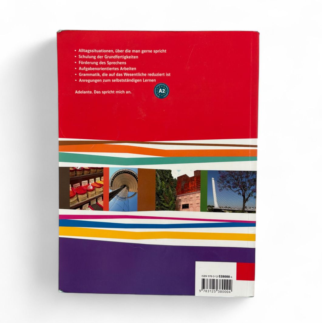 Bücher: Adelante Spanisch Schülerbuch A2 – Gebraucht aus Wittenbach von sarah_09 1