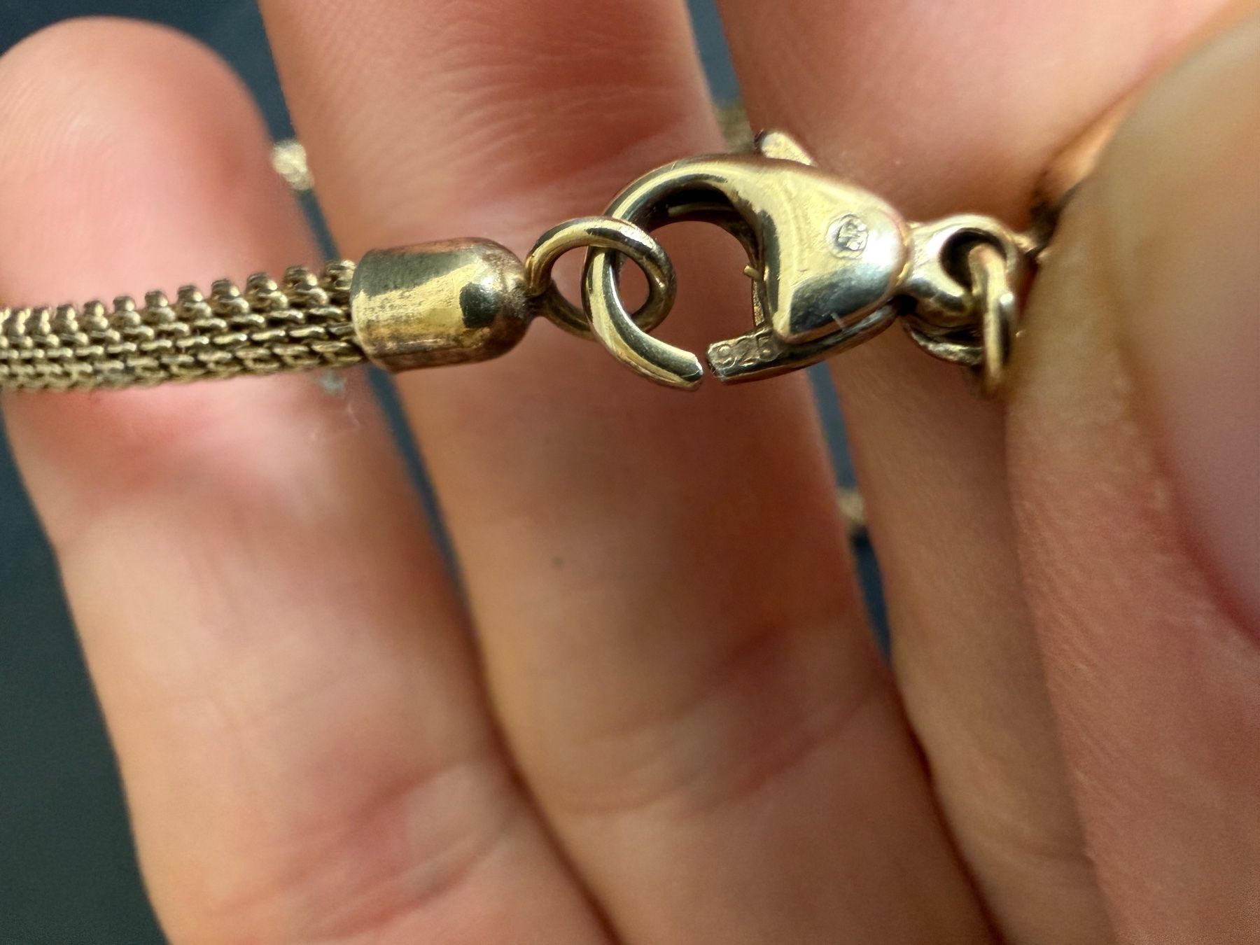 Catenine: Silber Kette 925, vergoldet – Usato da Spiegel b. Bern venduto da Rogger72 5