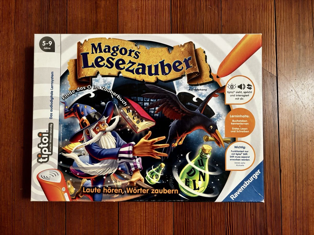 Tiptoi Giochi: tiptoi Magors Lesezauber – Usato da Adliswil venduto da mikkital