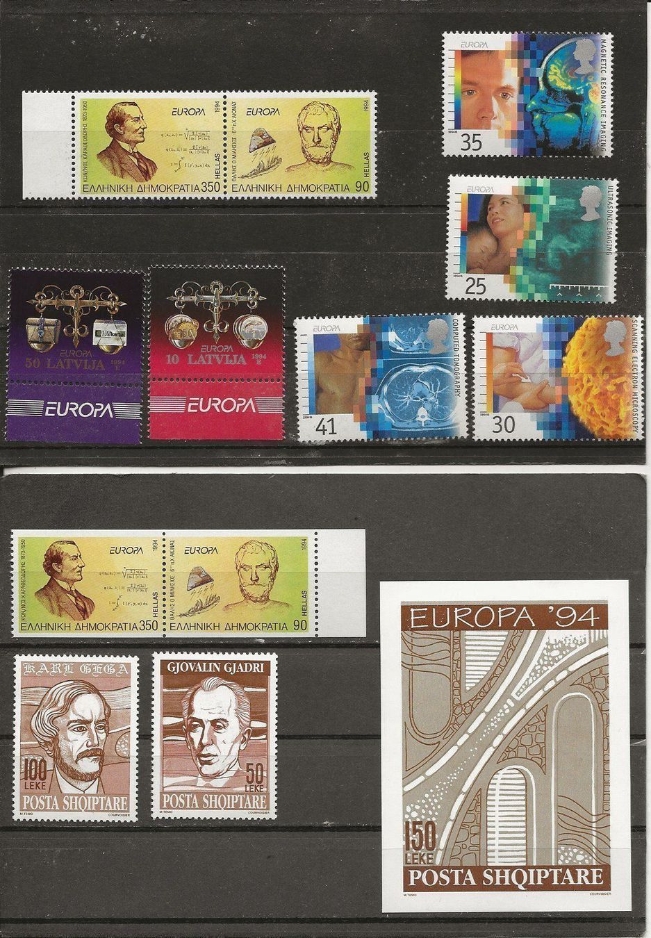 Tous les timbres: Europa Tous les pays 1994 ** – Neuf (Voir description) à Sion par PierreP01 5