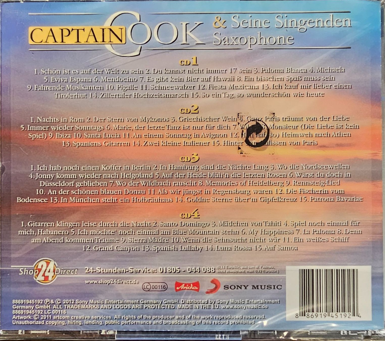 CD: Captain Cook - Die besten Welthits – Nuovo e nell'imballaggio originale da Wahlen b. Laufen venduto da Cg10 1